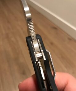 Spyderco Para Military 2 Signature Knife with 3.42" CPM S45VN Steel Blade and Durable G-10 Handle - PlainEdge - C81GP2 Black Handle - Stainless Steel Blade 62 61WfFstyUL