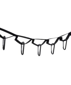 Alternative view of LAMURO Campsite or Garden Supplies Storage Strap with 8 Hooks | Hanging Your Camping Gear from a Tree | Vertical or Horizontal Organizer