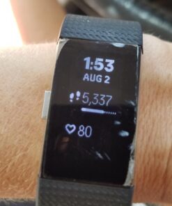 Spectre Shield (8-Pack Screen Protector for Fitbit Charge 2 (1" inch) Screen Protector Case Friendly Accessories Flexible Full Coverage Clear TPU Film 1"-inch 22 61WgKgzUwmL