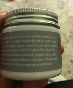 Organic Nipple Butter™ Breastfeeding Cream by Earth Mama | Lanolin-free, Postpartum Essentials Safe for Nursing, Non-GMO Project Verified, 2-Fluid Ounce 2 Fl Oz (Pack of 1) 71 61Wh48O4pbL