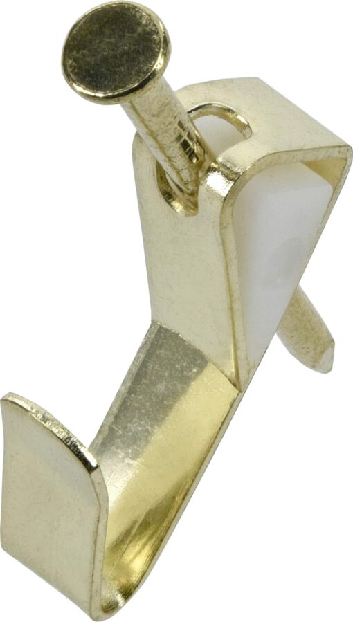 OOK 50606 ReadyNail Picture Hangers, Reusable Art Hooks, Brass, 10lbs (30 Set) 30 set, 10lb