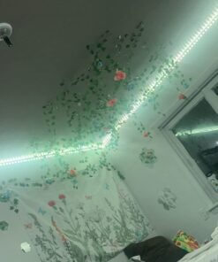 dalattin 65.6ft Led Lights for Bedroom Led Strip Lights Color Changing Lights with 44 Keys Remote,2 Rolls of 32.8ft 27 61WjAlG4otL