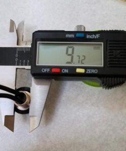 Creative Hobbies 5 Pack of Rotary Style On/Off Canopy Light Switch, Lamp Switch, 3/1 amps at 125/250V, Metal Bushing with 6 Inch Wire Leads Stripped Ends 32 61WjLrI gkL