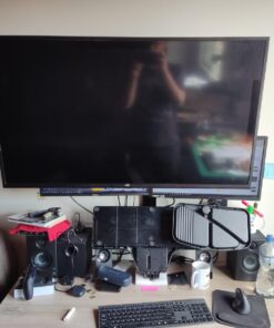 HUANUO Ultrawide Monitor Wall Mount for up to 34 35 inch Curved Computer Screens, Single Wall Mount Monitor Arm Holds 26.4lbs Max, Height Adjustable Full Motion Gas Spring Vesa Mount, Max 200x200mm 37 61WmEobrACL 1