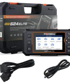 2023 FOXWELL NT624 Elite 8 Reset ODB2 Scanner All System Scan Tool ABS Bleeding/SAS/TPS/Oil/EPB/BRT/Injector/D-P-F Resets Car Diagnostic Tool for All Cars Battery Check Free Update Car Scanner 46 61Wn5EmdsL
