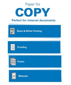 Hammermill Printer Paper, Tidal 20 lb Copy Paper, 8.5 x 11 - Express Pack (2,500 Sheets) - 92 Bright, Made in the USA 13 61WpHOcqa3S