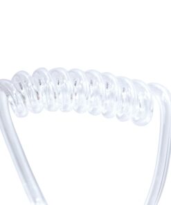 MaximalPower RHF 617-1N 3.5mm RECEIVER/LISTEN ONLY Surveillance Headset Earpiece with Clear Acoustic Coil Tube Earbud Audio Kit For Two-Way Radios, Transceivers and Radio Speaker Mics Jacks , Black 28 61Wqx2n7rRL