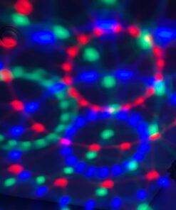 Disco Ball Disco Lights-COIDEA Party Sound Activated Storbe Light With Remote Control DJ Lighting,Led 3W RGB Light Bal, Dance lightshow for Home Room Parties Kids Birthday Wedding Show Club Pub 28 61WsOsYuuSL