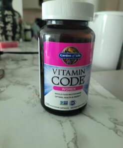 Garden of Life Multivitamin for Women, Vitamin Code Women's Multi, Whole Food Womens Multi, Vitamins, Iron, Folate not Folic Acid & Probiotics for Womens Energy, Vegetarian Supplements, 120 Capsules 120 Count (Pack of 1) 44 61Wt2nUnFtL 1