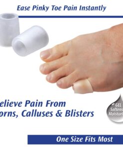 PediFix Visco-gel Little Toe Sleeves, 2 Count 9 61WtaLQFr0L