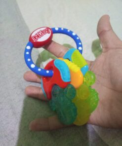 Nuby Ice Gel Teether Keys 1 Pack - Blue 1 Count (Pack of 1) 31 61WuCDlEjnL