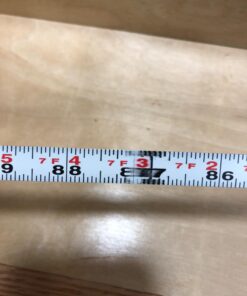 Starrett Tape Measure Stix with Adhesive Backing - Mount to Work Bench, Saw Table, Drafting Table - 1/2" x 12', English Metric, Right-Left Reading - SM412WRL White 31 61Wvhxc25ML