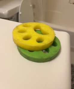 FurZapper Pet Hair Remover for Laundry, 2 Pack - Reusable Dog & Cat Hair Remover Tool As Seen on Shark Tank - Removes Pet Fur, Hair, Lint, Dander from Clothes & Laundry - One FurZapper Per Pet 2 Count 40 61WwYxPJitL