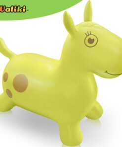 WALIKI Hopping Horse Hopper | Johnny The Bouncy Horse | Jumping Horse for Toddlers (Yellow) Yellow 10 61WwnhKTi3L