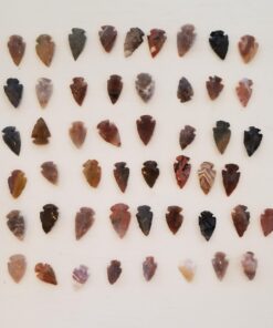 Set Of 50 Indian Arrowheads Agate New Replica 1/2 " - 1 1/2 " L 22 61Wx2dr0mL
