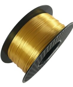 Silk Gold PLA Filament 1.75 mm 3D Printing Filament 1KG 2.2LBS Spool 3D Printer Material Shine Silky Shiny Metallic PLA Metal CC3D Silk PLA Gold Filament Silk Gold 24 61WxK01qTWL