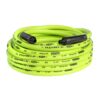 Flexzilla Air Hose, 3/8 in. x 50 ft., 1/4 in. MNPT Fittings, Heavy Duty, Lightweight, Hybrid, ZillaGreen - HFZ3850YW2 Flexzilla 3/8" (inches) x 50' (feet) Coupler and Plug 43 61WxP8BJb1L