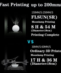 FLSUN High Speed Printing Delta 3D Printer with Filament Sensor and Auto Leveling FDM Delta 3D Printer 1.75 PLA DIY 3D Printers (FLSUN Super Racer) FLSUN Super Racer 11 61WxhAOID8L