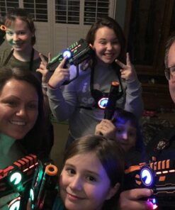 ArmoGear Laser Tag – Laser Tag Guns with Vests Set of 4 – Multi Player Lazer Tag Set for Kids Toy for Teen Boys & Girls – Outdoor Game for Kids, Adults and Family – Ages 8+ Battery Operated 29 61WxxcbvT5L 1