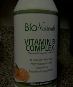 Bio Naturals Vitamin B Complex Liquid Supplement - 100% Natural Energy Boost with Vitamins B1 B2 B3 B5 B6 B12 & Organic Coconut Water for Stress, Mental Focus & Healthy Immune System - 32 fl oz 22 61Wy0eTiRzL