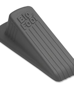 Master Caster Big Foot Doorstop, 4.75 x 2 x 1.25 Inches, Gray, 1/Pack (00941) 9 61WzGzhKqiL
