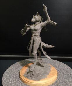 Super Sculpey Medium Gray, Premium, Non Toxic, Medium firmness, Sculpting Modeling Polymer clay, Oven Bake Clay, 1 pound bar. Great for all advanced sculptors, model makers and movie studios Multicolor 38 61WzRypnyL