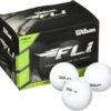 WILSON Staff F.L.I. Golf Balls (Pack of 12) White 18 61X1Ya6KIIL