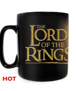 Morphing Mugs The Lord of the Rings The One Ring to Rule Them All Heat Reveal Ceramic Coffee Mug - 16 Ounces 10 61X21ZDQ6BL