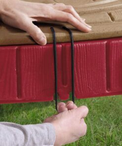 Step2 Naturally Playful Sand Table, Kids Sand Activity Sensory Table, 5 Piece Accessory Kit, Toddler Summer Outdoor Toys, 2+ Years Old 17 61X47FFgmL