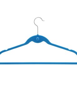 BriaUSA Cascade Hangers Blue Steel Swivel Hooks -Slim, Sturdy Saves You Extra Space - Set of 10 10 61X4MH7qCAL