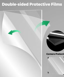 Plexiglass Sheets Clear Acrylic Sheets - 6 Pieces of CreGear 12" x 12" 0.04" Thick Transparent Plexi Glass, for Craft, Photo Frame, Signs, DIY Display Projects - Cut to Size with Laser or Saw Tools 12x12x0.04" 26 61X4n7RRlFL