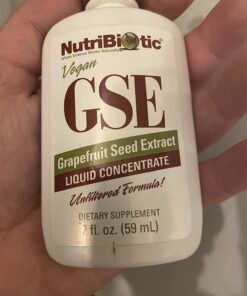 NutriBiotic – GSE, 2 Oz Liquid | The Original Grapefruit Seed Extract Premium Concentrate with Bioflavonoids | Potent Immune & Overall Health Support | Vegan, Gluten Free, Non-GMO 21 61X5yqJurKL
