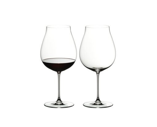 Riedel Veritas Pinot Noir Glass, 2 Count (Pack of 1), Clear New World Pinot Noir