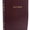 KJV Holy Bible: Giant Print with 53,000 Cross References, Burgundy Leather-look, Red Letter, Comfort Print: King James Version Imitation Leather