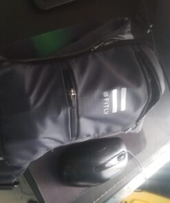 FITLY Minimalist Running Pack For Men & Women - Lightweight Running Vest Phone Holder, Storage, Thoracic Belt - Carry Personal Items - Running Backpack for Sub45 Runs, Hikes - (Classy Black) M-L-XL Classy Black 22 61X9fRaSF L