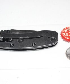 Kershaw XL Cryo II Pocket Knife, 3.25" 8Cr13MoV Steel Titanium-Coated Blade, Assisted Everyday Carry Pocket Knife 1556BW 63 61XAGSMF9KL