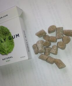 Simply Gum | Peppermint | Pack of Six (90 Pieces Total) | Plastic Free + Aspartame Free + non GMO 32 61XBCXPT1aL 1