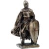 Crusader Knight Statue Silver Finishing Cold Cast Resin Statue 7" (8713) 8 61XBk2saEGL