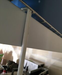 HyLoft 00212 Add-On Storage Hook Accessory for HyLoft Model-540 Ceiling Rack, 4 Count , White 49 61XBpQR1aEL