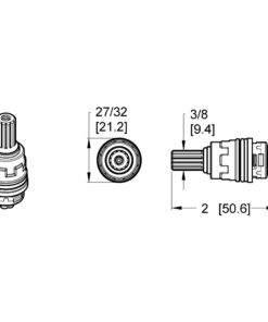 Pfister 9100320 Cold Faucet Cartridge 14 61XBwYJPA7L