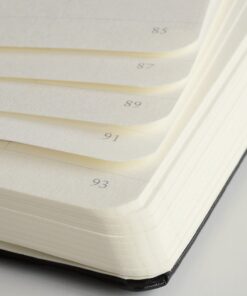 Alternative view of LEUCHTTURM1917 - Notebook Hardcover Medium A5-251 Numbered Pages for Writing and Journaling (Lemon, Dotted) Lemon