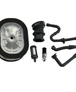 Hipa 0000 120 1653 Air Filter Fuel Oil Line Filter for Still 044 046 MS440 MS460 Chainsaw with Impulse Line Intake Manifold Boot 13 61XDRWTSzL