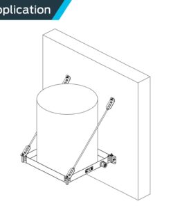 HoldRite QuickStand Wall Mounted Water Heater Platform, Up to 20 Gallons, Hanging, 40-SWHP-W 21-1/4 in. x 21-1/4 in. x 2-1/2 in. Aluminum 11 61XFI1YxpwL
