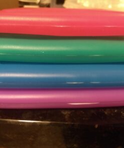 Cool Coolers By Fit & Fresh 4 Pack Slim Ice Packs, Quick Freeze Space Saving Reusable Ice Packs for Lunch Boxes or Coolers, Multi Colored Multicolor 4 PK 39 61XFJ90t8JL