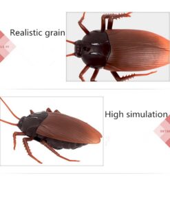 Giveme5 Infrared Remote Control Mock Big Fake Cockroach RC Toy Prank Insects Joke Scary Trick Bugs for Party 12 61XIGj6gnLL