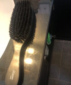 Diane 100% Boar Bristle Wave Brush for Men and Women – Soft Bristles for Fine to Medium Hair – Use for Detangling, Smoothing, Wave Styles, Soft on Scalp, Restore Shine and Texture 28 61XJRJMSfL