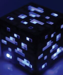 ThinkGeek Minecraft Light-Up Blue Stone Diamond Ore - Sure to Keep Pigmen Away 9 61XJi0L6GjL