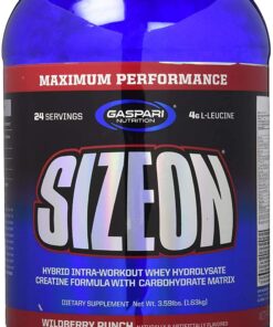 Gaspari Nutrition SizeOn, The Ultimate Hybrid Intra-Workout Amino Acid & Creatine Formula, Increased Muscle Volume & Muscle Recovery (3.59 Pound, Wild Berry Punch)