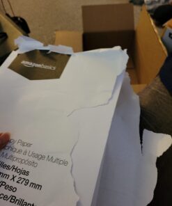 Amazon Basics Multipurpose Copy Printer Paper, 20 Pound, White, 96 Brightness, 8.5 x 11 Inch, 1 Ream , 500 Sheets Total 1 Ream | 500 Sheets 50 61XLhXA 5FL