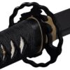 Handmade Sword - 1080/1095 Steel Fully Hand Forged Temper Practical Samurai Katana Sword, Clay Tempered, Full Tang, Sharp, Wooden Scabbard Black Pine 8 61XMT hZzVL